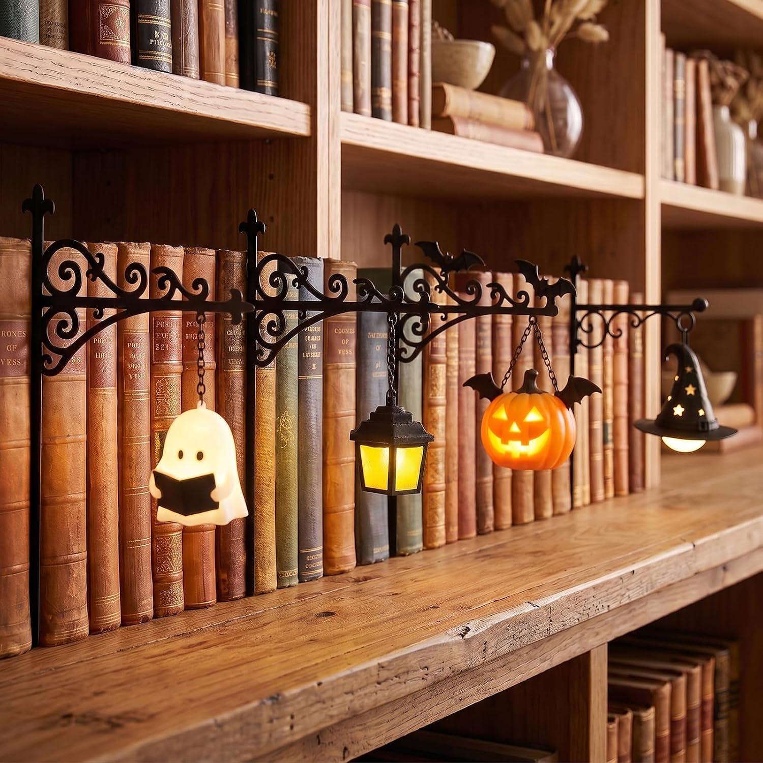 Smart Home Room - Library Lantern-Decorative Bookshelf Lighting Reading Nook