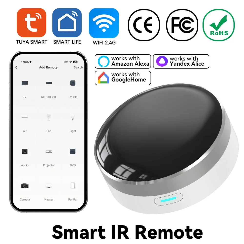 Smart Home Living - YFK WiFi Smart IR Blaster Universal