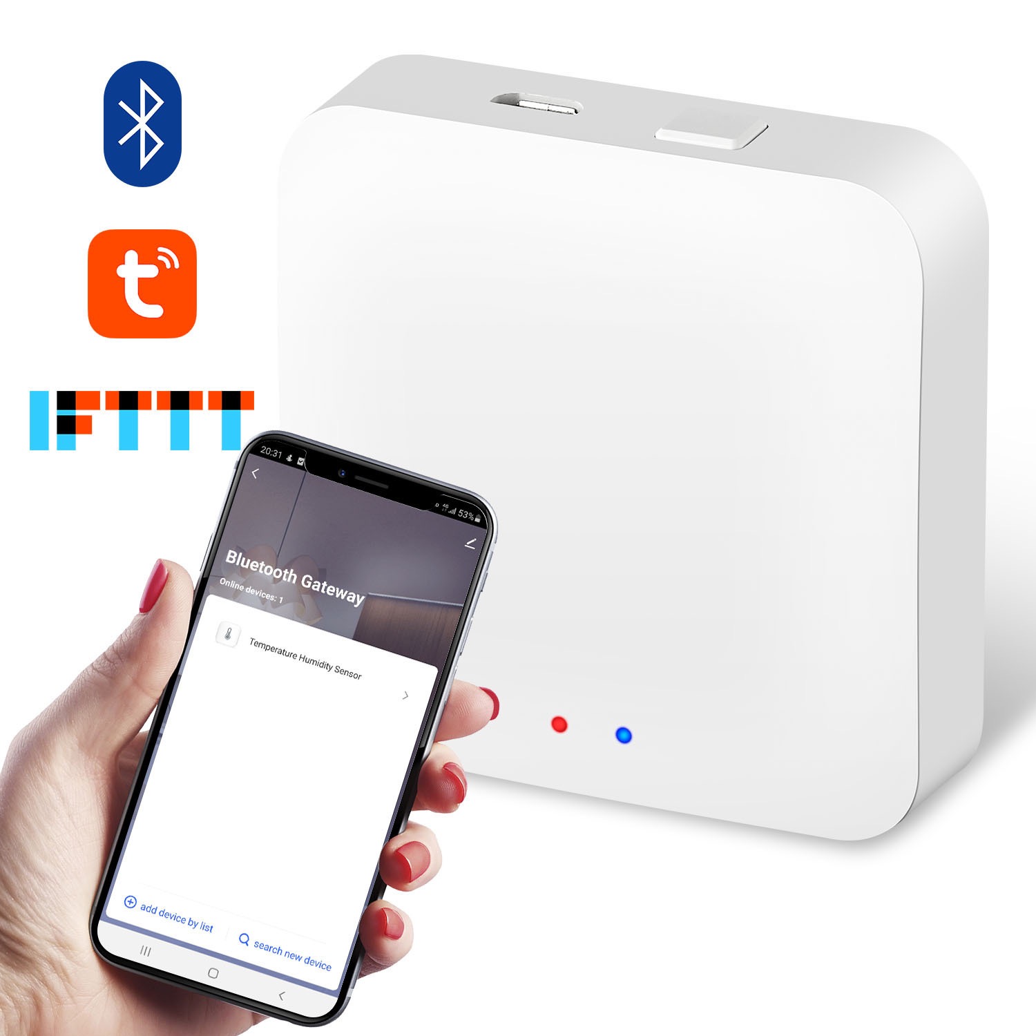Smart Home Living - Tuya ZigBee Multi-mode Gateway Hub Smart
