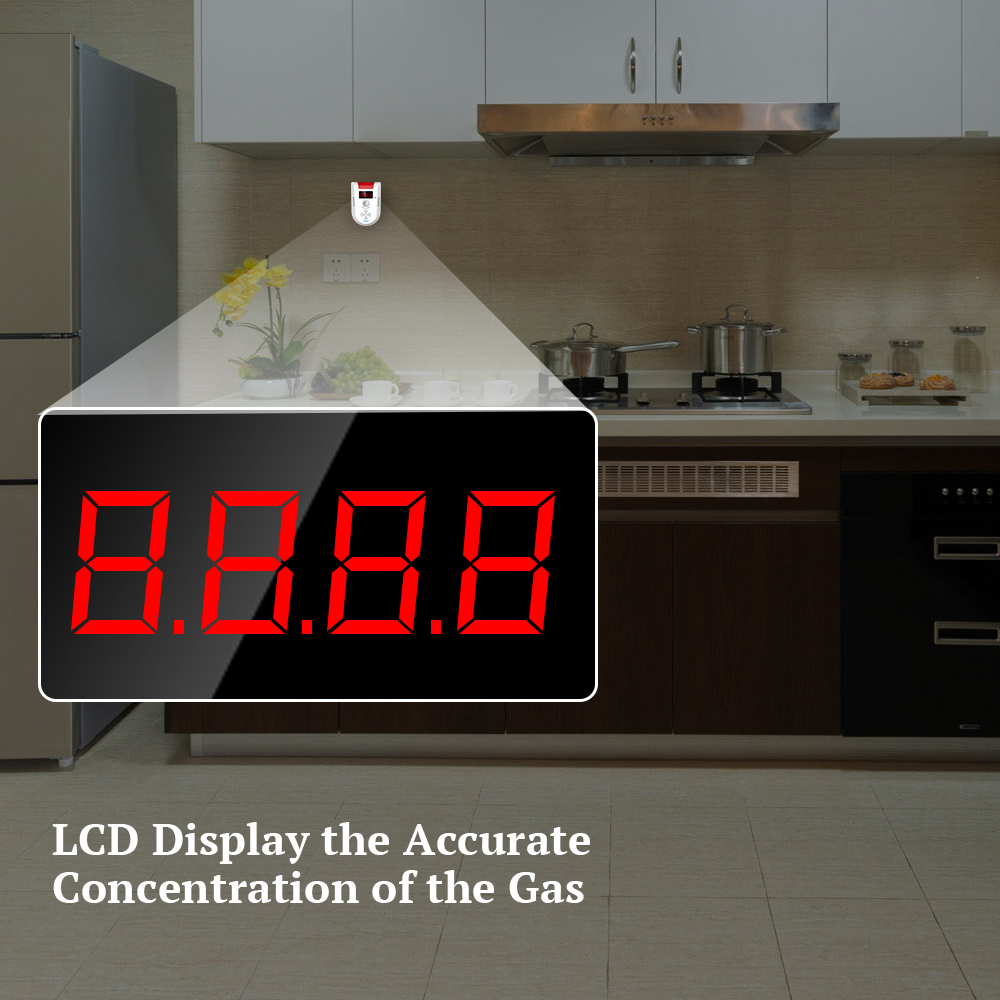 KERUI GD13 LPG GAS Detector Al - đánh giá và giá Smart Home Security System