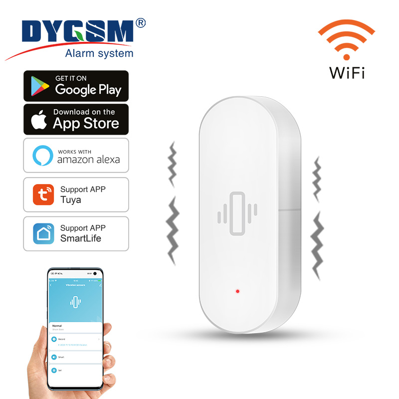 Tuya Smart Home WiFi Vibration - đánh giá và giá Smart Home Notifications