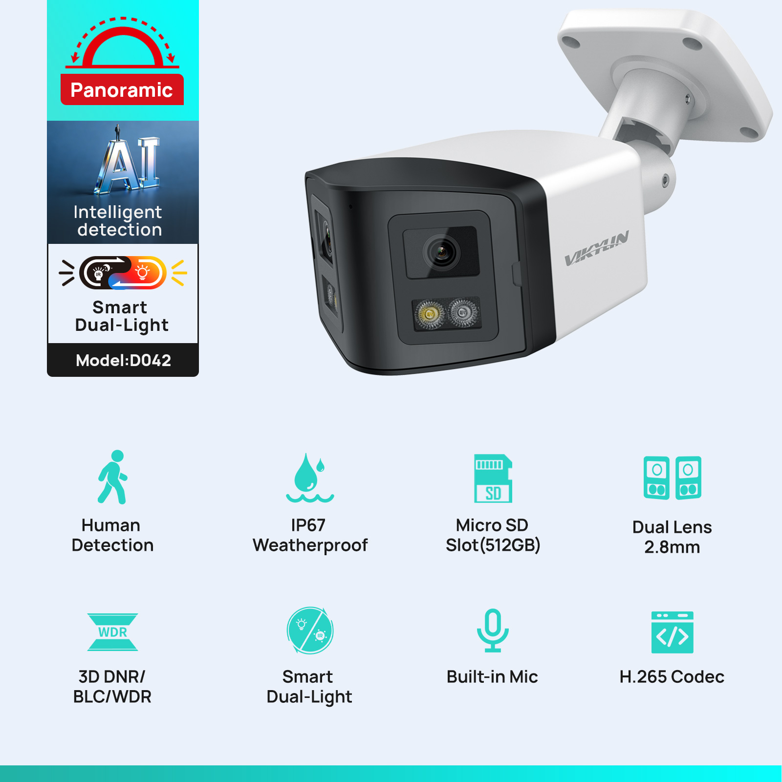 VIKYLIN 170° Panoramic Securit - đánh giá và giá Smart Home Notifications