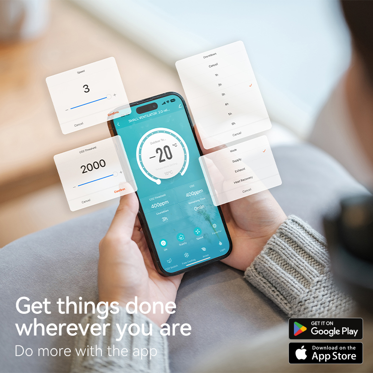 Modern Home Ductless Ventilati - đánh giá và giá Smart Home Ventilation System