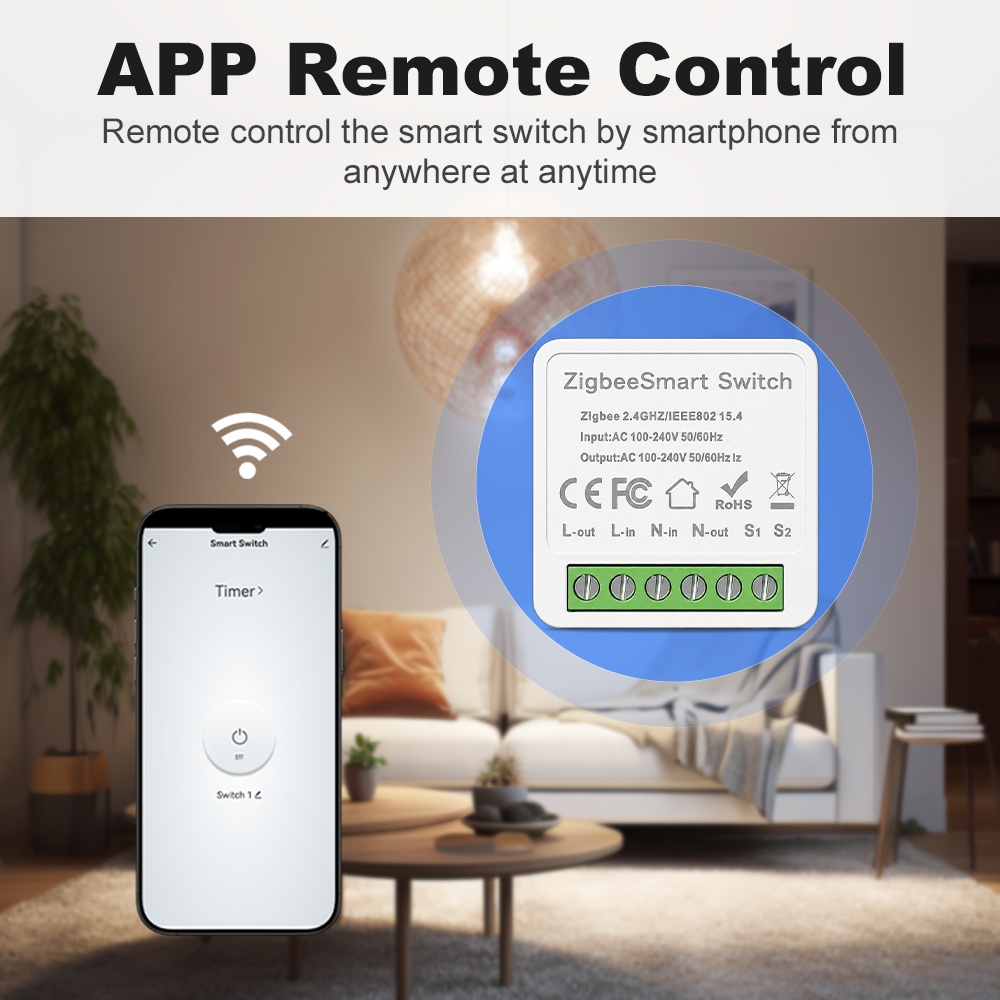 Manhot ZigBee 3.0 Switch Modul - đánh giá và giá Smart Home Voice Control