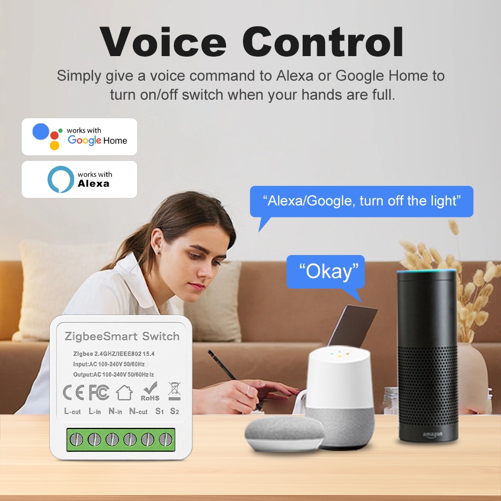 Manhot ZigBee 3.0 Switch Modul - đánh giá và giá Smart Home Voice Control