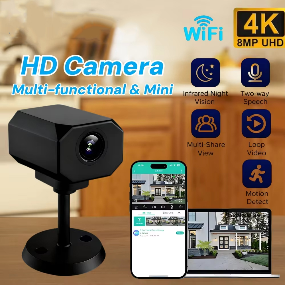 4K HD WiFi Security Camera for - đánh giá và giá Smart Home Room