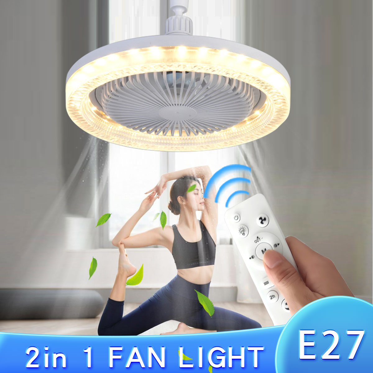 Smart 3 In 1 Ceiling Fan With  - đánh giá và giá Smart Home Ventilation System