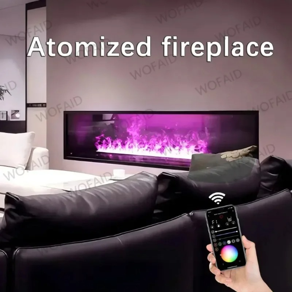 Water Atomized Fireplace 3D Co - đánh giá và giá Smart Home Interior