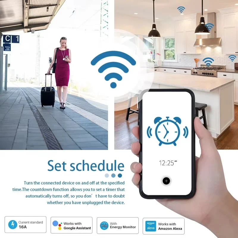 WiFi or Zigbee 3.0 EU Smart Pl - đánh giá và giá Smart Home Or Smart Home
