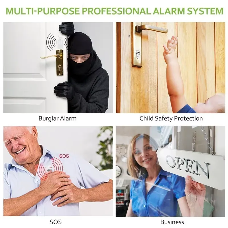 House Burglar Alarm Kit Auto D - đánh giá và giá Smart Home Security System
