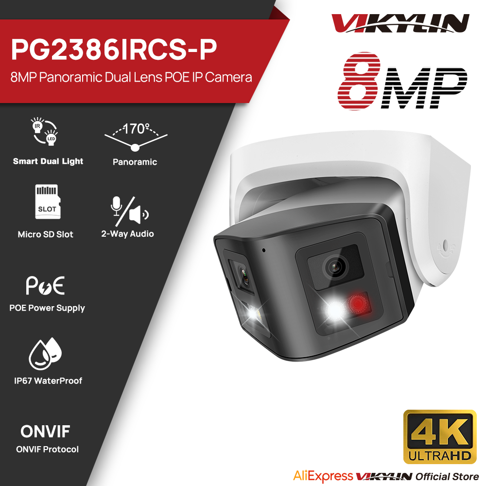 Vikylin 8MP Panoramic Smart Du - đánh giá và giá Smart Home Notifications
