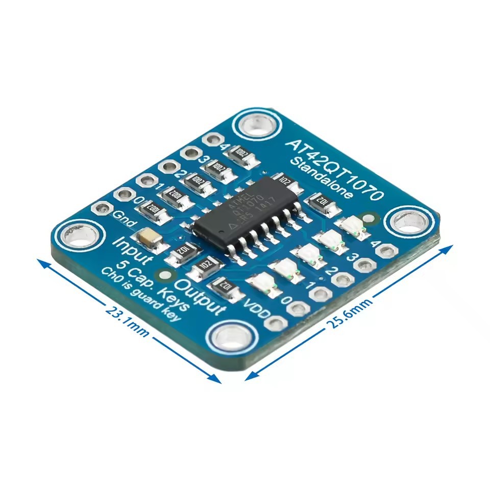 1~30Pcs AT42QT1070 Capacitive  - đánh giá và giá Smart Home Keyboard