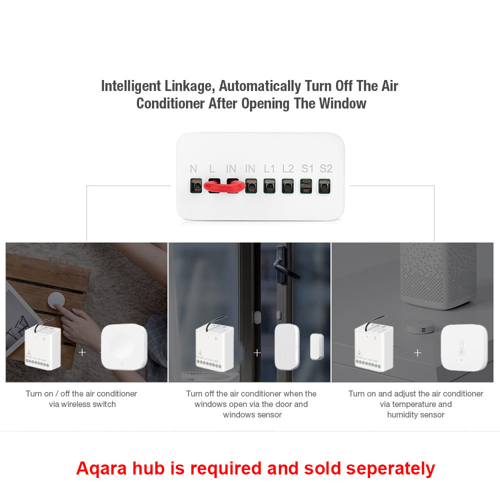 Original Aqara Smart Two-way C - đánh giá và giá Smart Home Xiaomi 2