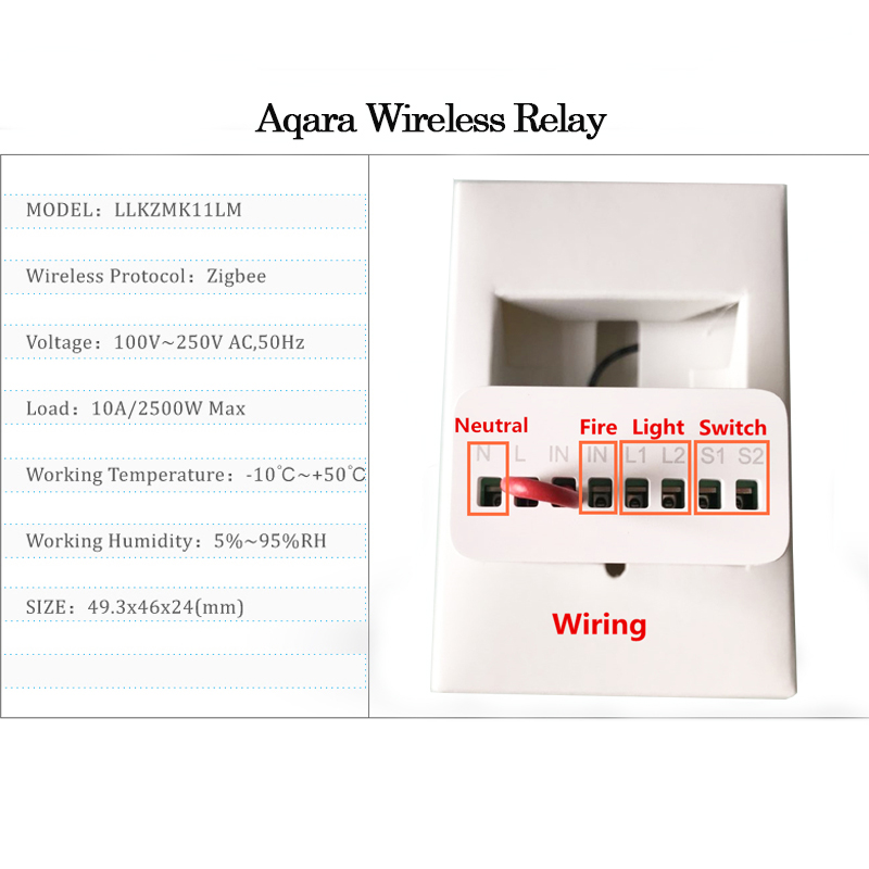 Original Aqara Smart Two-way C - đánh giá và giá Smart Home Xiaomi 2