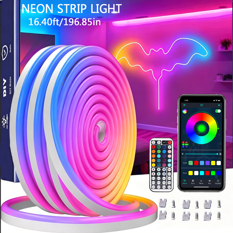 Flexible Smart Neon RGB Strip  - đánh giá và giá Smart Power Strip