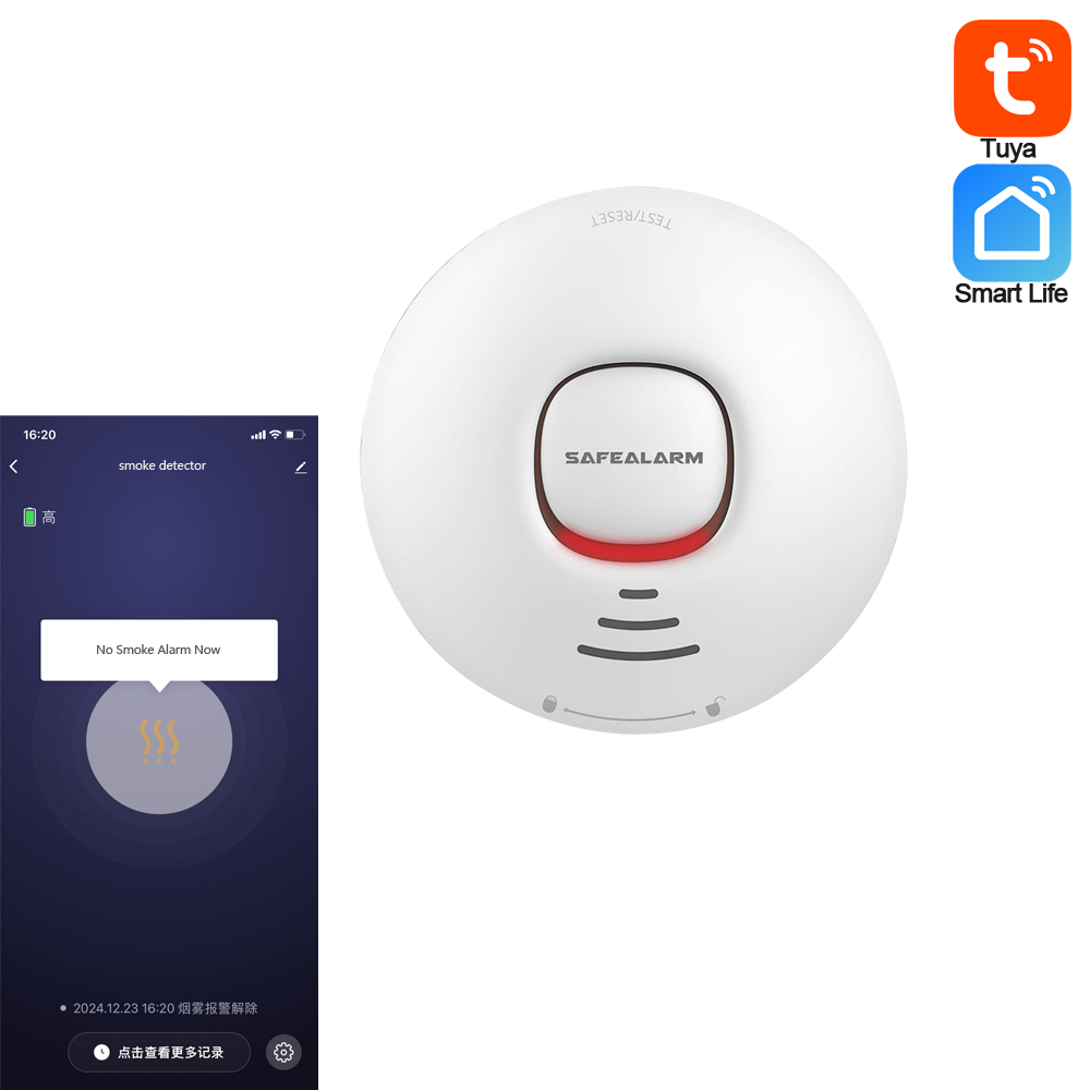 1Pcs Fire Alarm Smoke Detector - đánh giá và giá Smart Home Notifications