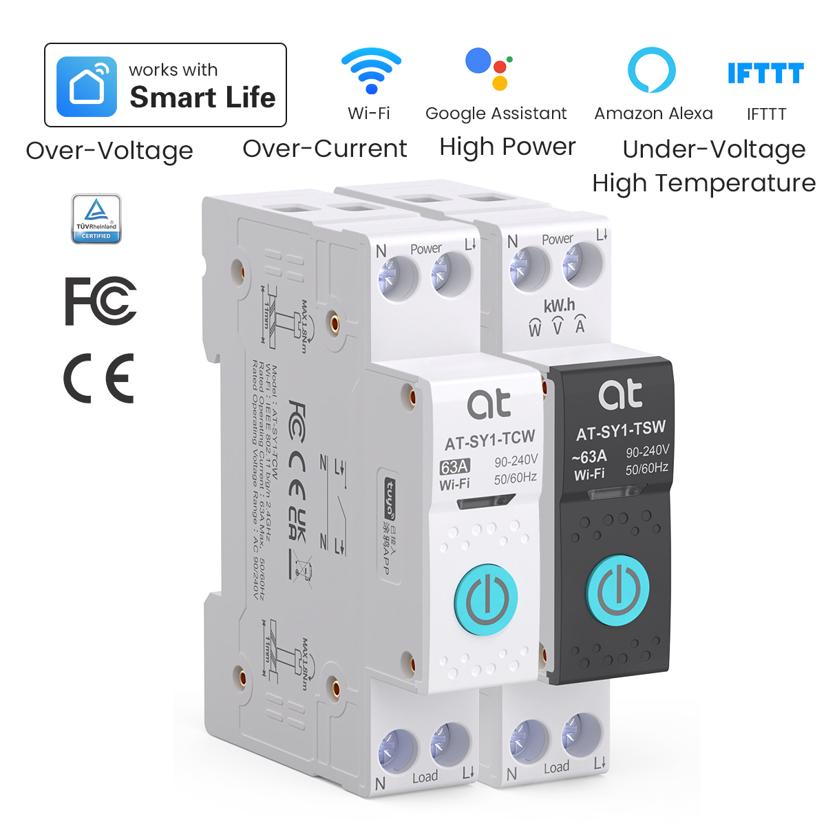 Tuya WiFi Circuit Breaker Smar - đánh giá và giá Smart Home Voice Control