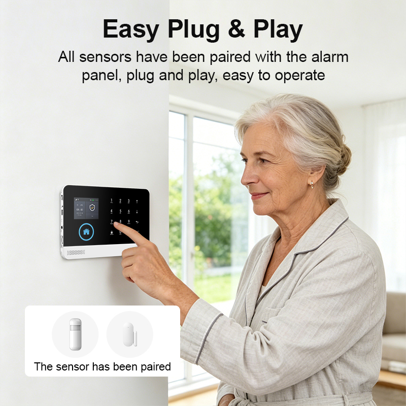 MULO Tuya Hệ Thống Báo Động Wi - đánh giá và giá Smart Home Keyboard