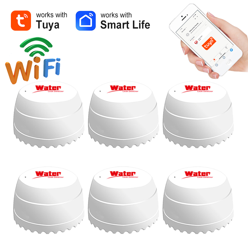 Tuya WiFi Water Leakage Sensor - đánh giá và giá Smart Home Security System