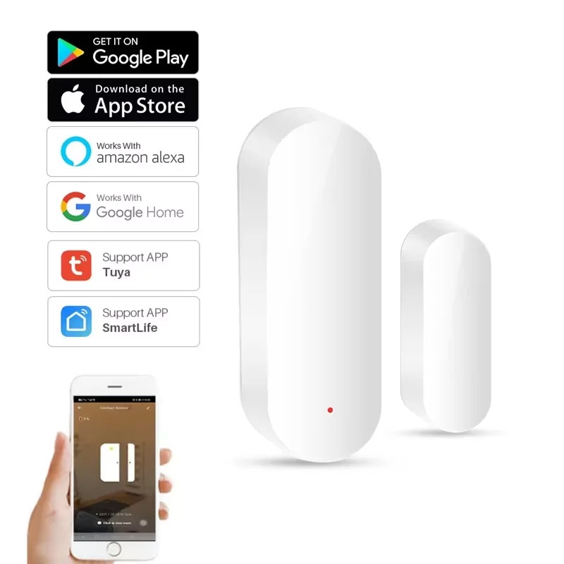 Tuya Smart WiFi Door Sensor Sm - đánh giá và giá Smart Home Notifications