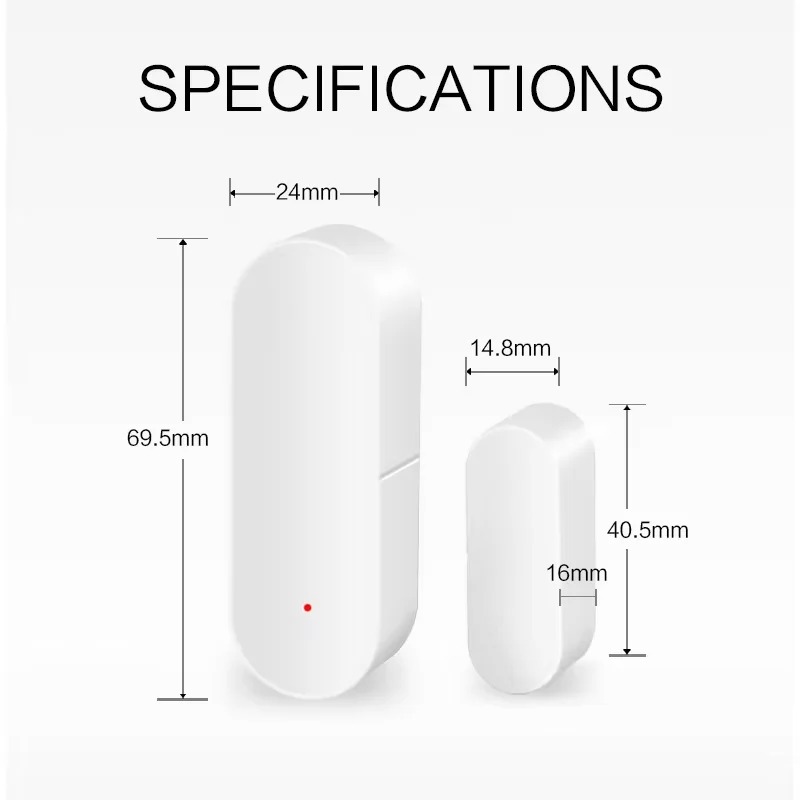 Tuya Smart WiFi Door Sensor Sm - đánh giá và giá Smart Home Notifications