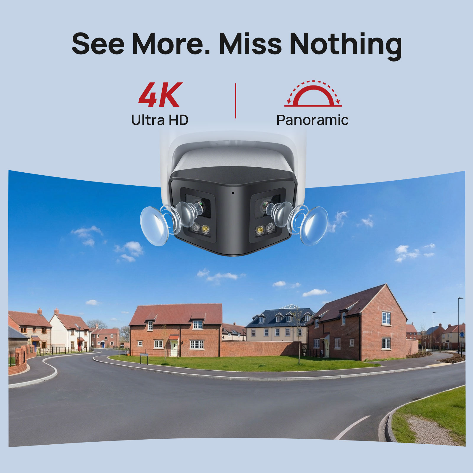 Vikylin 4/8MP Panoramic Smart  - đánh giá và giá Smart Home Notifications
