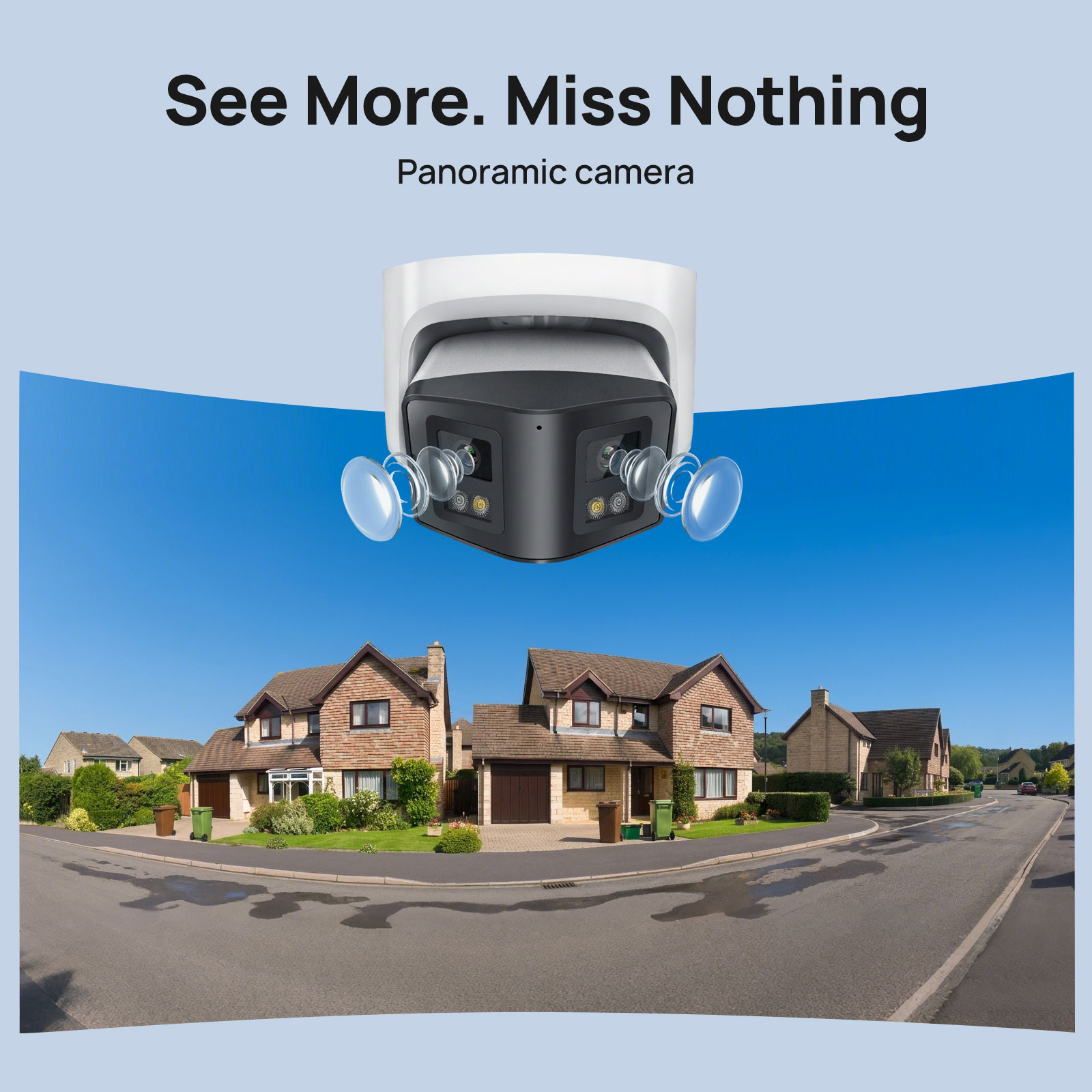 Vikylin 4/8MP Panoramic Smart  - đánh giá và giá Smart Home Notifications