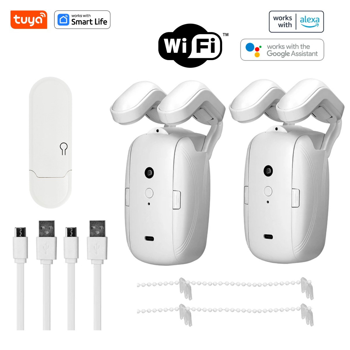 1/2PCS Tuya Smart WiFi Curtain - đánh giá và giá Smart Home Living