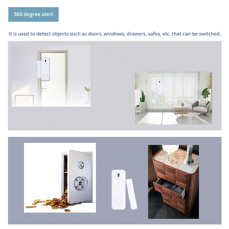 D10 Window Door Sensor Alarm 4 - đánh giá và giá Smart Home Security System