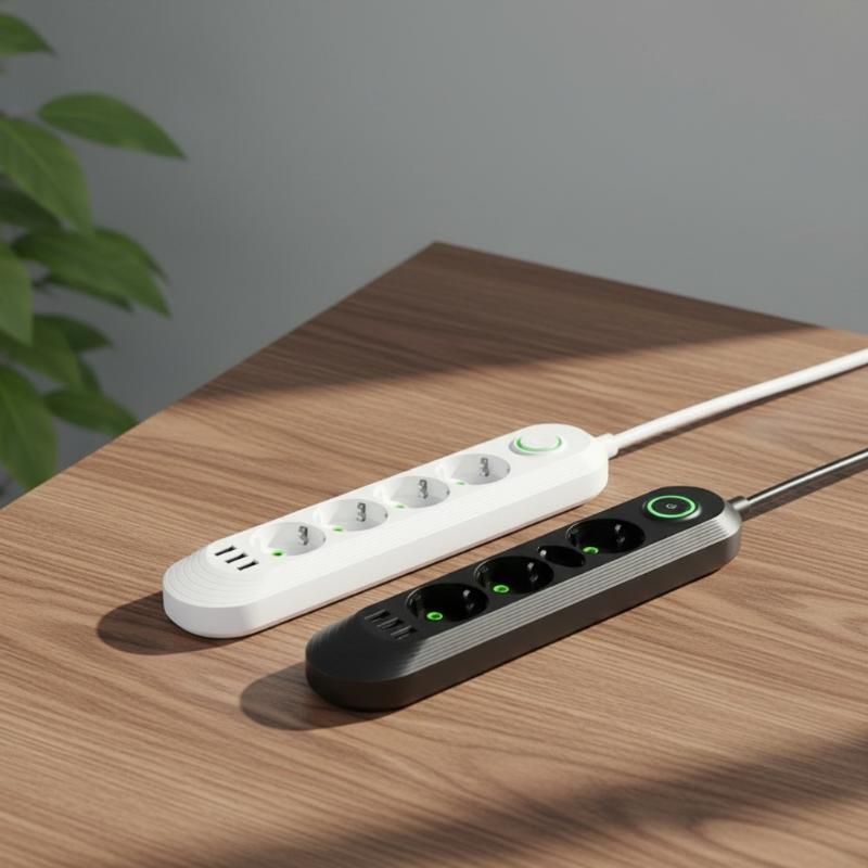 EU Plug Smart Power Strip Exte - đánh giá và giá Smart Power Strip
