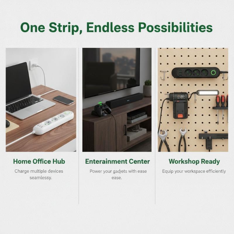 EU Plug Smart Power Strip Exte - đánh giá và giá Smart Power Strip