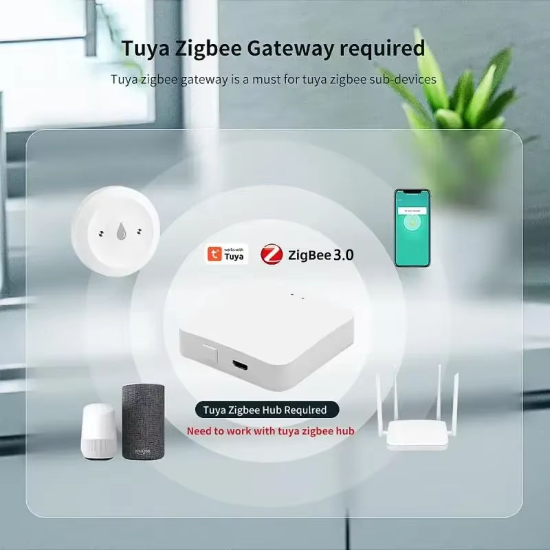 For Tuya ZigBee 3.0 Smart Wate - đánh giá và giá Smart Home Security System