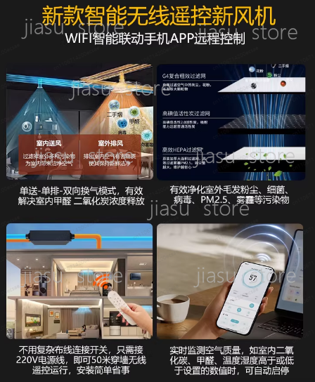 High End 350 CFM Smart Bidirec - đánh giá và giá Smart Home Ventilation System