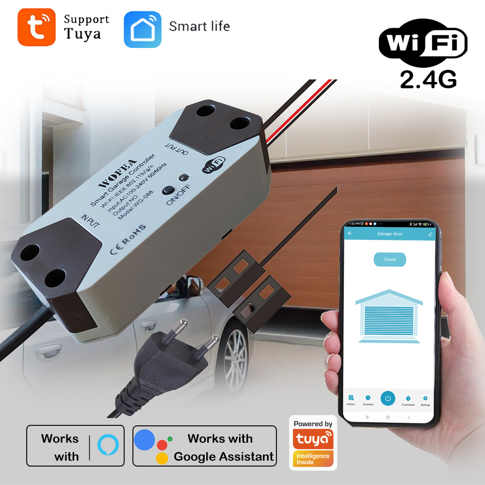 Smart Garage Door Opener Contr - đánh giá và giá Smart Home Living