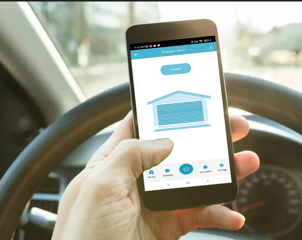 Smart Garage Door Opener Contr - đánh giá và giá Smart Home Living