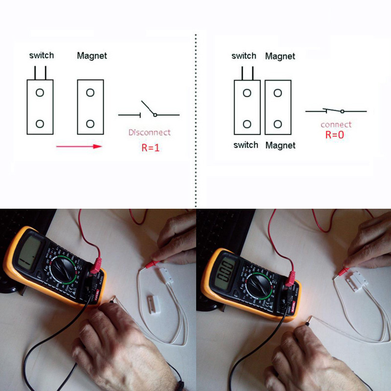 1/2/3/4/5/10/20PCS MC-38 Wired - đánh giá và giá Smart Home Security System