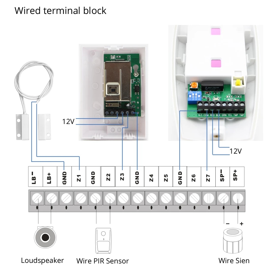 1/2/3/4/5/10/20PCS MC-38 Wired - đánh giá và giá Smart Home Security System