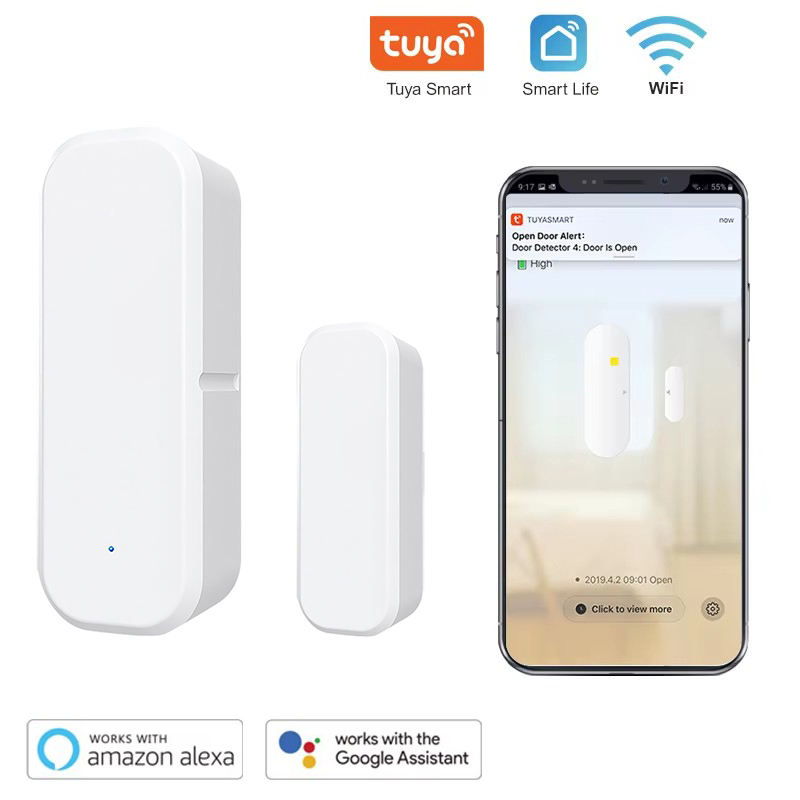 Tuya Smart WiFi Door Sensor Sm - đánh giá và giá Smart Home Notifications