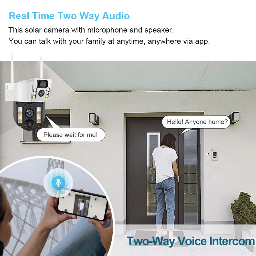 WiFi/4G Solar Camera IP CCTV S - đánh giá và giá Smart Home Security System