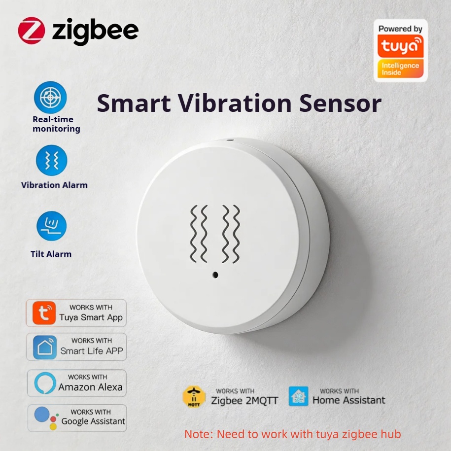 Tuya Zigbee Smart Vibration Se - đánh giá và giá Smart Home Notifications