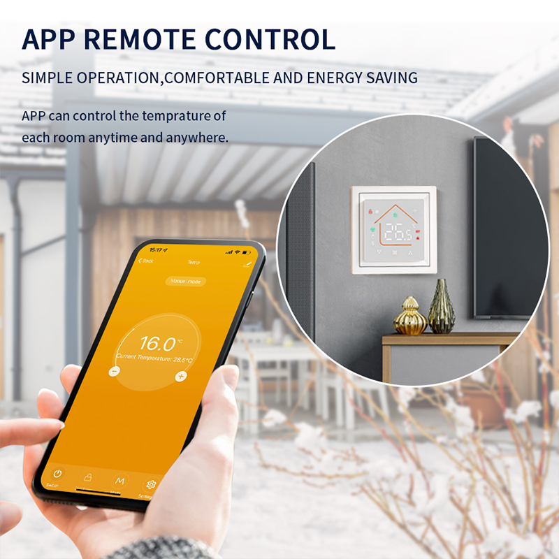 Smart WiFi Thermostat Works Tu - đánh giá và giá Smart Home Security System