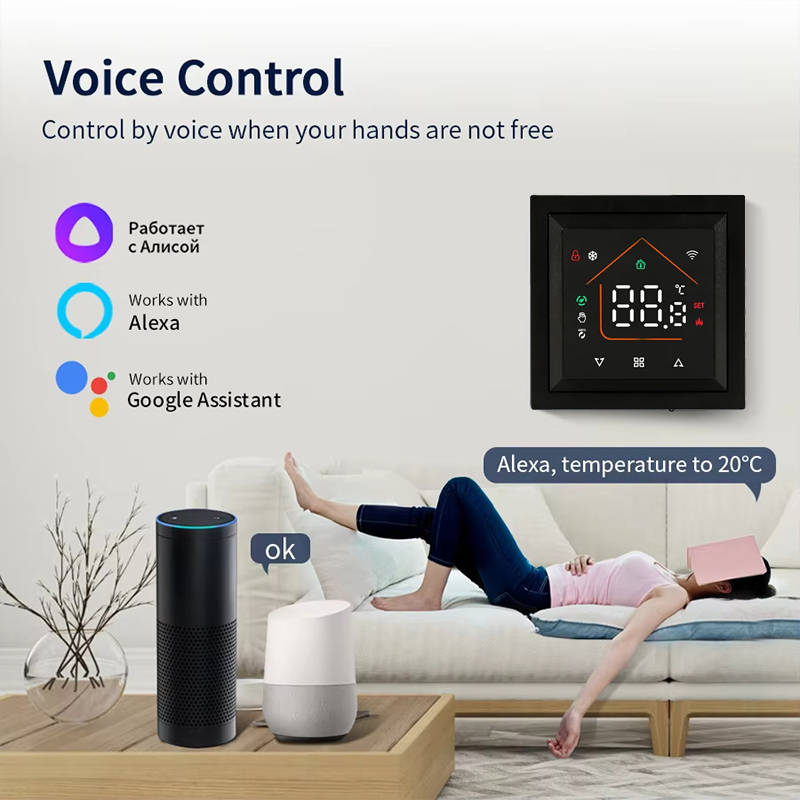 Smart WiFi Thermostat Works Tu - đánh giá và giá Smart Home Security System