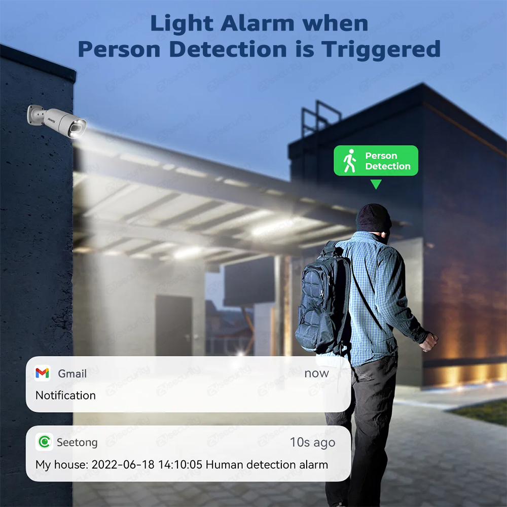 4K PoE Security Camera System  - đánh giá và giá Smart Home Security System