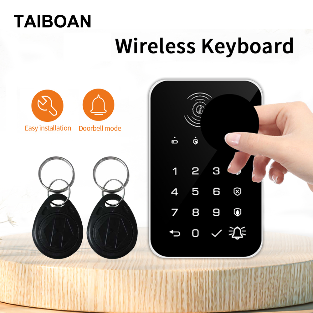 Wireless 433MHz Keyboard Touch - đánh giá và giá Smart Home Keyboard