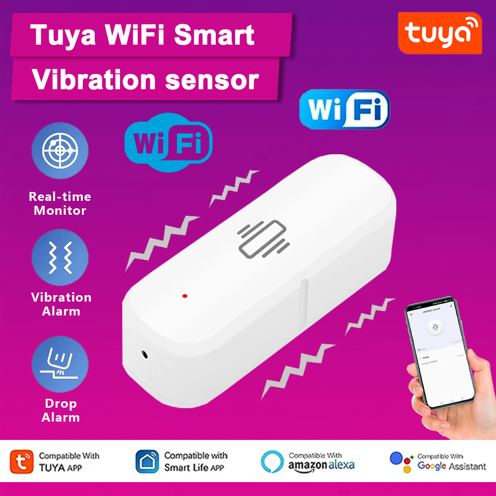 Tuya WiFi Smart Vibration Sens - đánh giá và giá Smart Home Notifications
