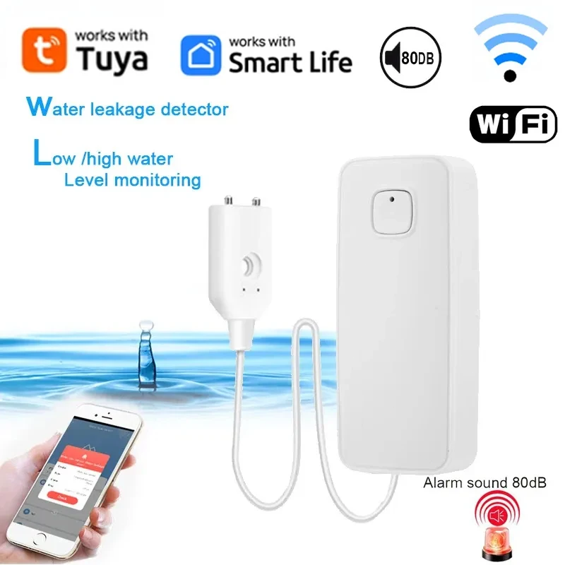 Tuya Smart Home WiFi Water-Lea - đánh giá và giá Smart Home Notifications