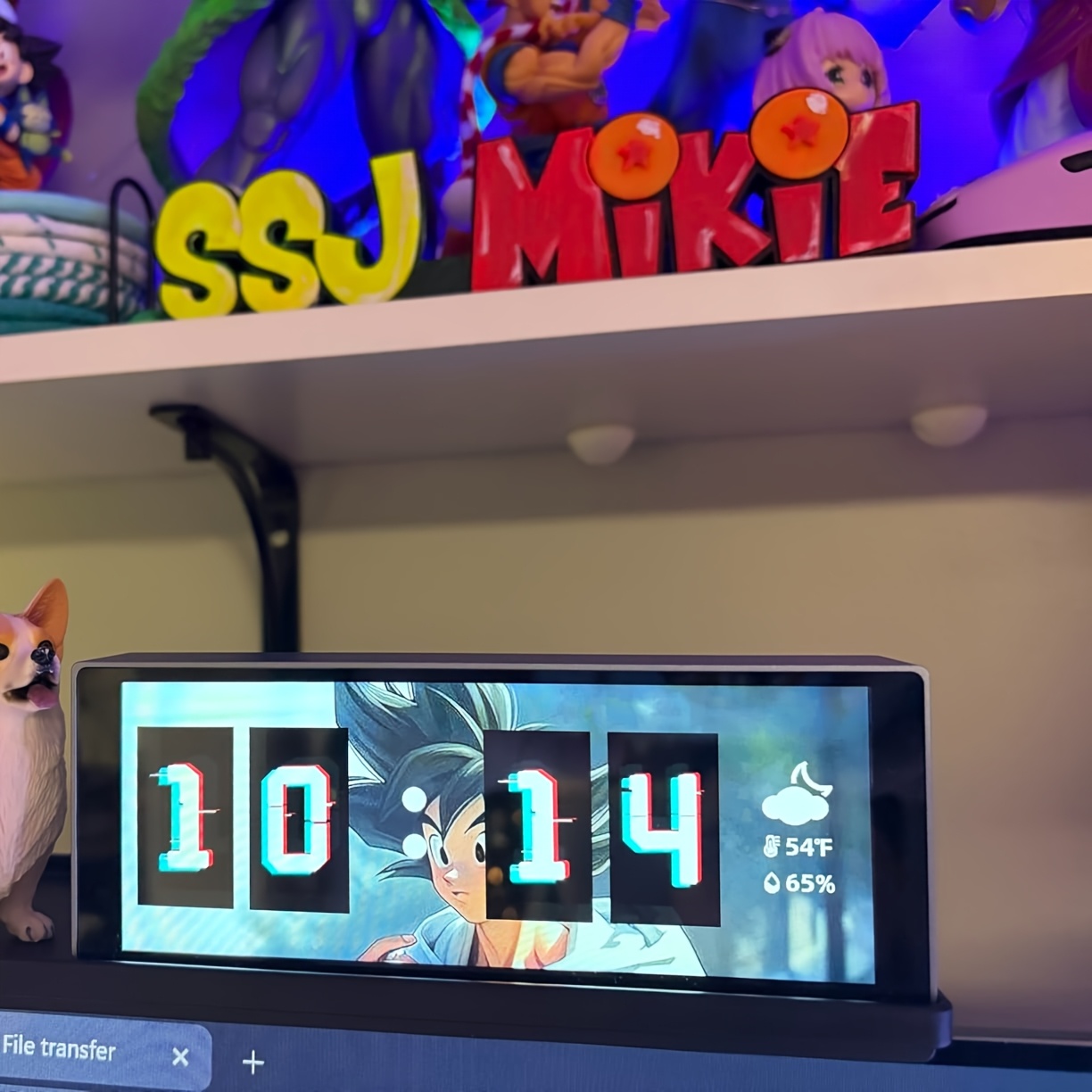 RGB Quantum Clock LED Night Li - đánh giá và giá Smart Home Interior