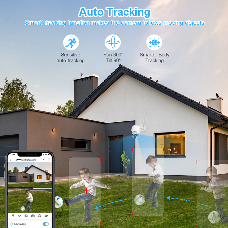 Smar 3MP Wireless CCTV Securit - đánh giá và giá Smart Home Security System