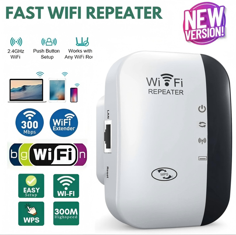 300Mbps WiFi Repeater Wireless - đánh giá và giá Smart Home Router