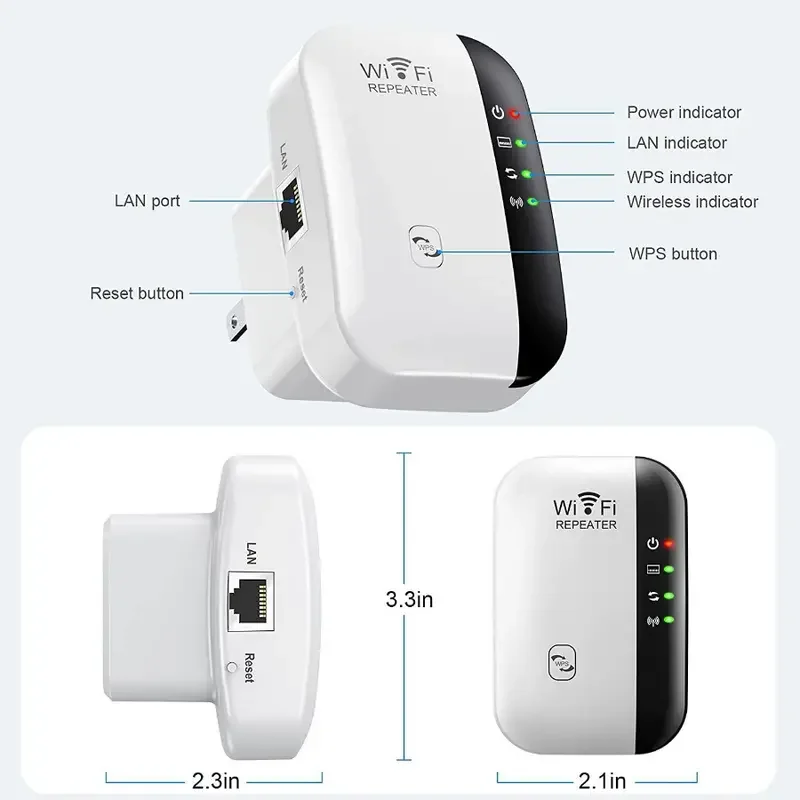 300Mbps WiFi Repeater Wireless - đánh giá và giá Smart Home Router